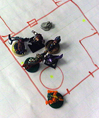 miniatures roleplaying battlemat grid